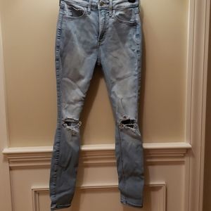 Hollister, size 0, blue